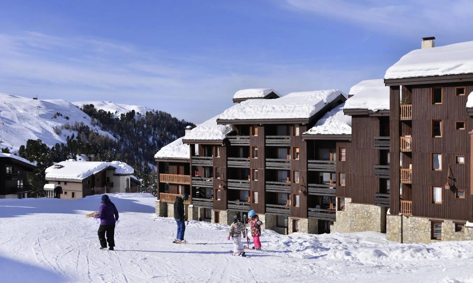Residence Agate - Studio Pour 4 Personnes 96 Macot-la-Plagne France
